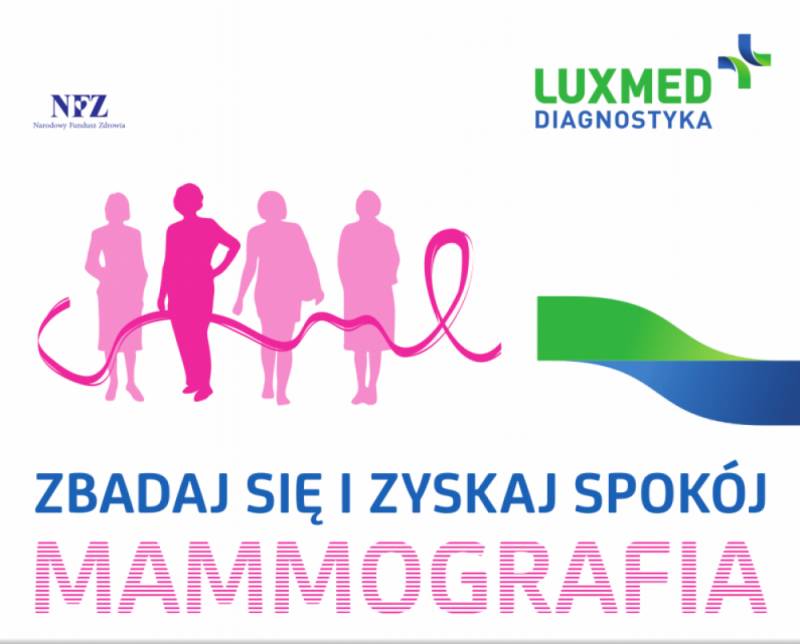 : Bezpłatne badanie mammograficzne
