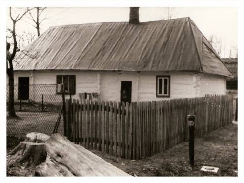 Zamiechówka. Dom mieszkalny zbudowany w 1878 roku.