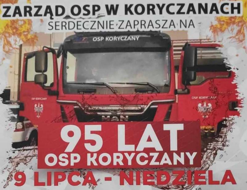 : Jubileuszu 95-lecia Jednostki OSP w Koryczanach - ...