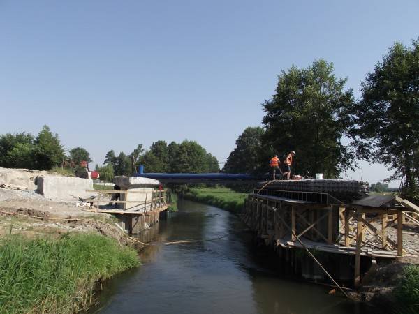 : Modernizacja mostu w Brzezinach.
