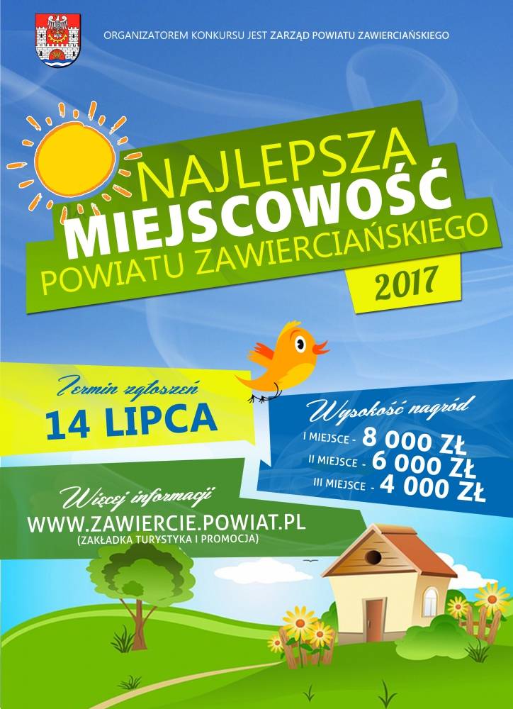 : Najlepsza miejscowość powiatu zawierciańskiego 2017